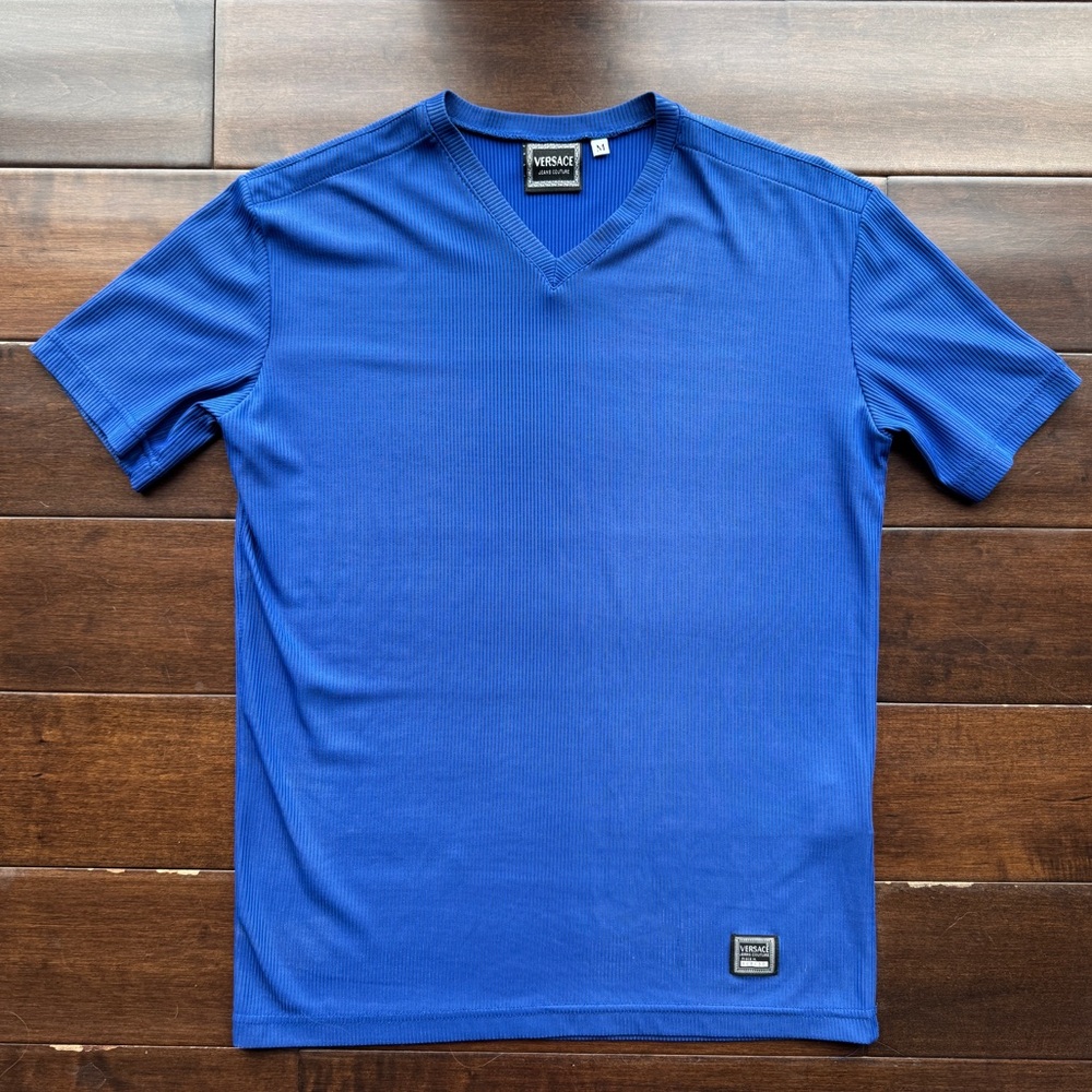BNWOT Versace Jeans Couture Blue T-shirt